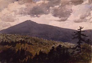 Montaña Quemada, 1902 de Winslow Homer